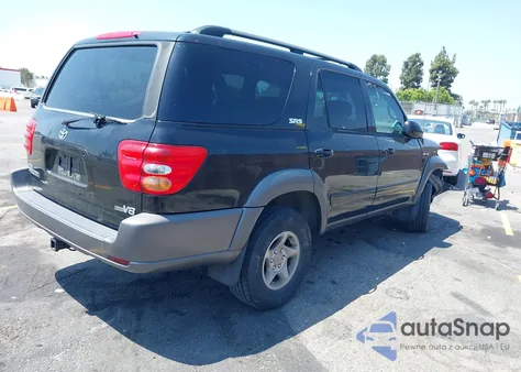 2004 Toyota Sequoia Sr5 V8 from USA, damaged, VIN 5TDZT34A74S229166